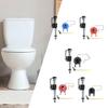 Toilet Push Flush Valve Height Adjustable Toilet Tank Part for Toilet Tanks