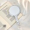Baburu - Textured Plastic Round Handheld Mirror (Various Designs)