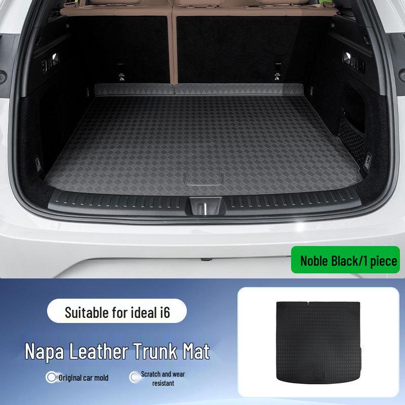 Tailored Scratch-Resistant Napa Leather Trunk Mat for Ideal i6 For Ideal i6
