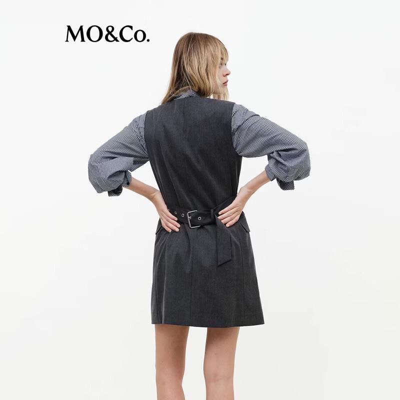 MO&Co. Women's Striped Suit Dress