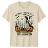 Mooo I Mean Boo TShirt Ghost Cow Halloween Halloween Gift For Him And Her