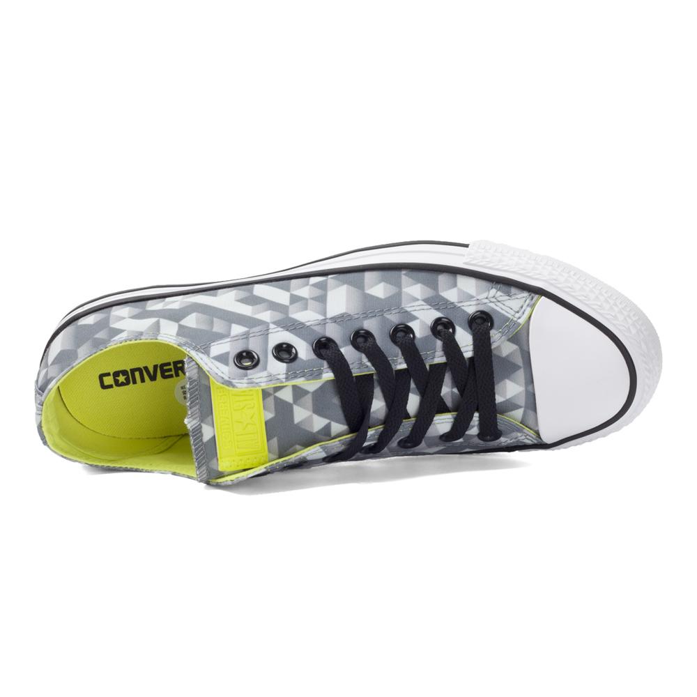 Converse Chuck Taylor Comfortable Casual Low Top Canvas Shoes Unisex Sneakers Gray 158298C
