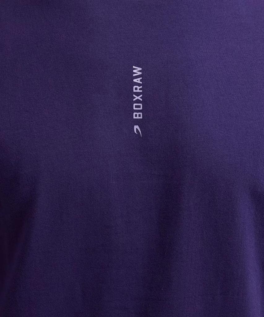 BOXRAW Lineal Oversized T-Shirt - Women'S W Bxrw-U-Linot-W [Purple] (Type A)