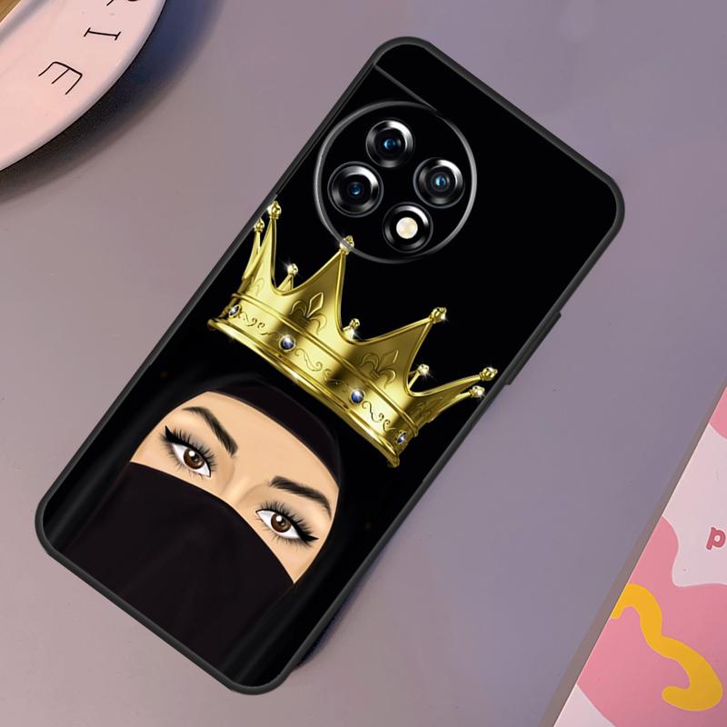 

Исламский Хиджаб Девушка Королева Чехол Для OnePlus 12R 10T 10R 9RT 9 10 Pro OnePlus 12 11 Nord 3 2T CE 2 Lite N20 N10 Обложка OnePlus 10Pro