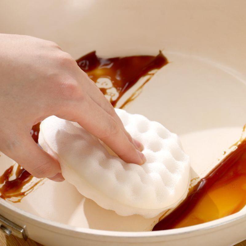 Kitchen Cleaning Sponge Set Double-Sided Scrubbing Dishes, Pots And Pans Dishwashing Sponge Multi-Function Cleaning Brush