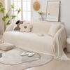 Chenille Circle Yarn Sofa Towel Whole Piece Full Covered Cloth Blanket Solid Color Tassel Four Seasons Universal Nordic One Two Three Combination