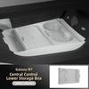 For Geely Galaxy M7 2025 Central Control Storage Box, Double Layer Waterproof Anti-Slip Car Organizer with Privacy Cover