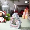 Christmas Decor Tinplate Box Storage Box With Lanyard Candy Biscuit Box Jewelry Storage Party Favors Christmas Tree Decoration