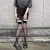 Polka Dot Fishnet Socks Spring And Summer Thin Socks Women'S Sexy Lace Knee Socks Hollow Solid Color Stockings Cross-Border Wholesale