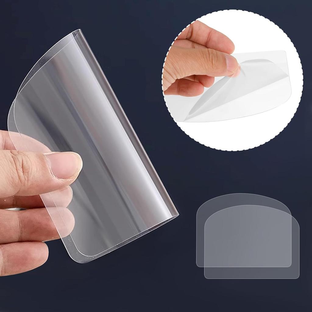 15 Pcs Cake Smoother Cake Cream Scraper Transparent Plastic Scraper Tool, Flexible Plastic Cake Scraper Smoother, Cake Smoother Scraper for Bread