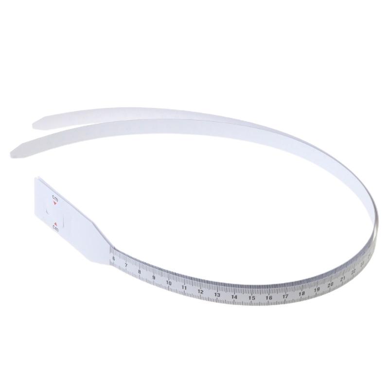 White Infant for Head Circumference Tape 56cm Measure Ruler for Pediatrics Baby Plastic Reusable Non Stretchable Pack of