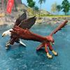 Detailed Plastic Decor Model Of African Fish Eagle And Stunning Golden Eagle For Kids Play