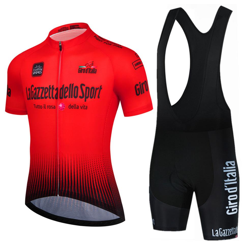 

2026 Tour Of Italy Summer Bicycle Clothes Cycling Jersey Set Road Bike Short Sleeve Cycling Clothing Men Mtb Jersey Set Sport Wear 4XL