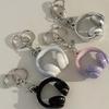 Headphone Carabiner Keychain Vibranting Color Transition Decoration for Keys Bags or Zippered Compact Travel Companions