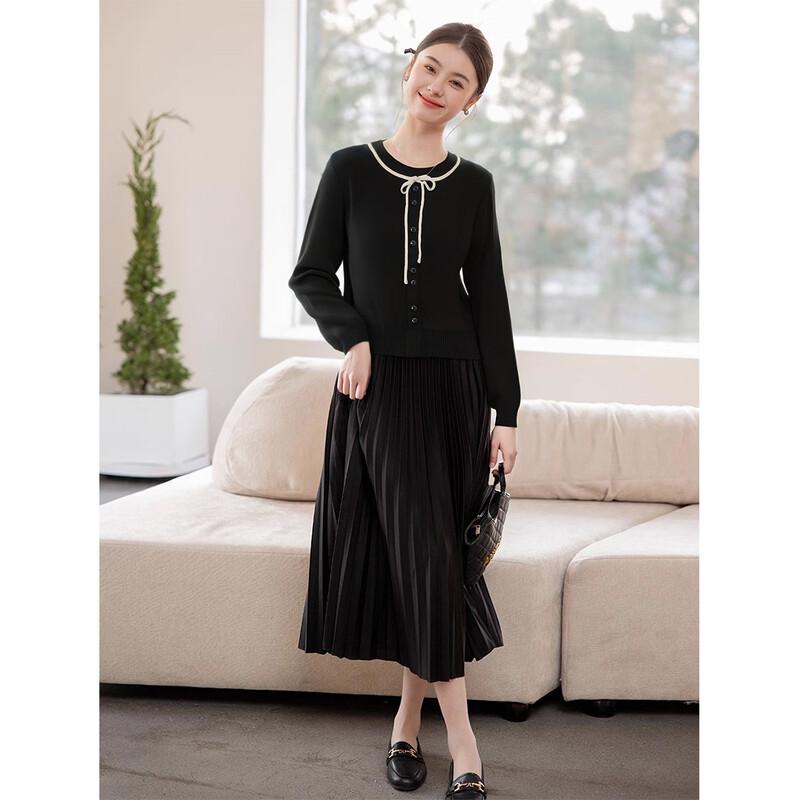 Mokana Urban Casual Long-Sleeve Midi Dress MKNJD3643