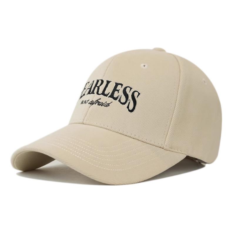 Baseball Cap Women's Furry Hat American Big Head Couple's Baseball Cap Showing Face Small Sun Hat