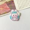 10Pcs New Acrylic Kawaii Cute Cartoon Anime Lamb Sticker  Series Clip Book Diy Jewelry Children Gift Hairpin Accessories A108