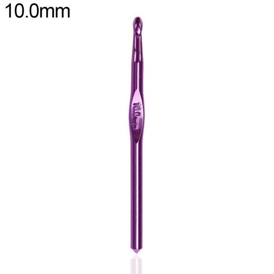 Size 1/8/14/22/24Pcs Different Aluminum Crochet Hooks Needles Colored Set 2-5.5mm Tools