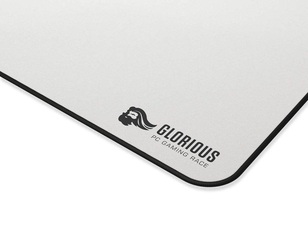 Glorious Stiich Cloth Mousepad (White) XXL Extend Cloth Gaming Mouse Pad GW-XXL MS566