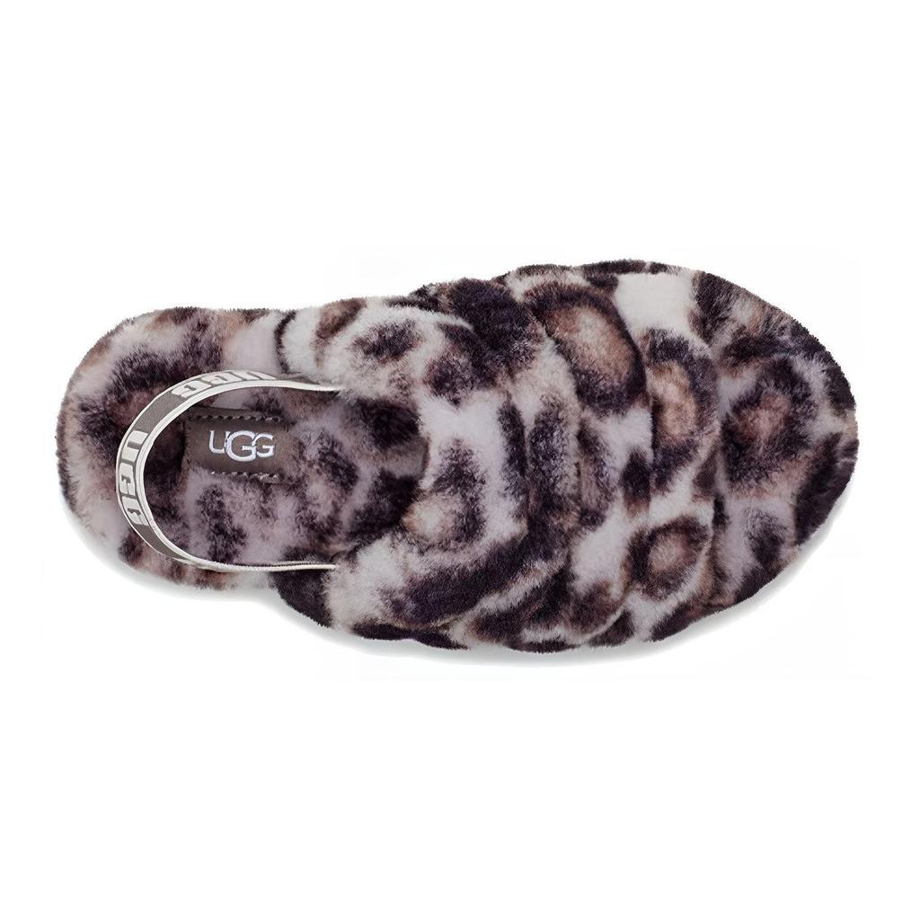 UGG Fluff Yeah Casual Comfortable Kids Sandals Kids Sandals Gray 1123640K-SYGR