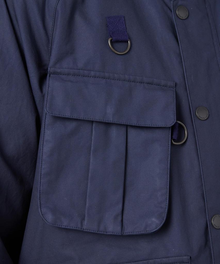 Snow Peak Waxed Cotton Hoodie Size SPTL-JK-26SU904 (Men's/Women's, Olive, M)