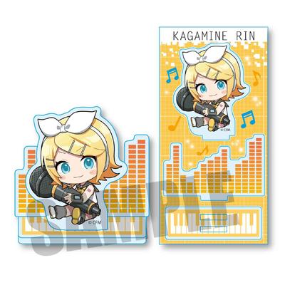 Bellhouse Hatsune Miku Kagamine Rin Gyugyutto Acrylic Figure Made of Acrylic