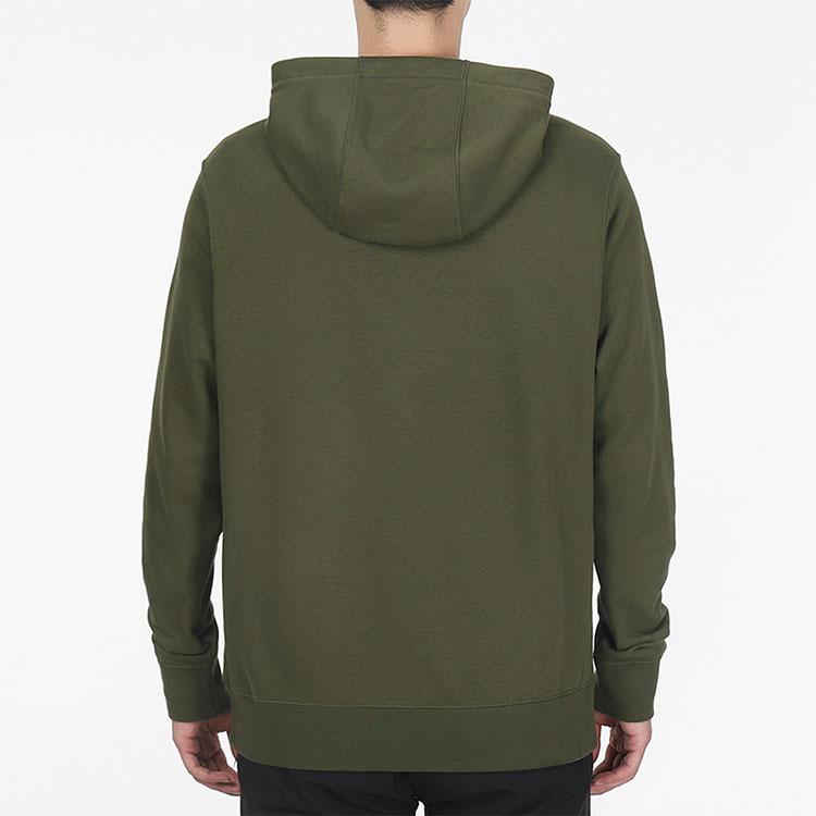 Nike Casual Zip-Up Hooded Long Sleeve Sweatshirt Jacket Men Outerwear Rough-Green BV2649-326