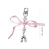 Sweet Ballet Shoes Bowknot Keychain Pendant Bag Phone Pendant Women Backpack Handbag Charm Lovely Hanging Decoration
