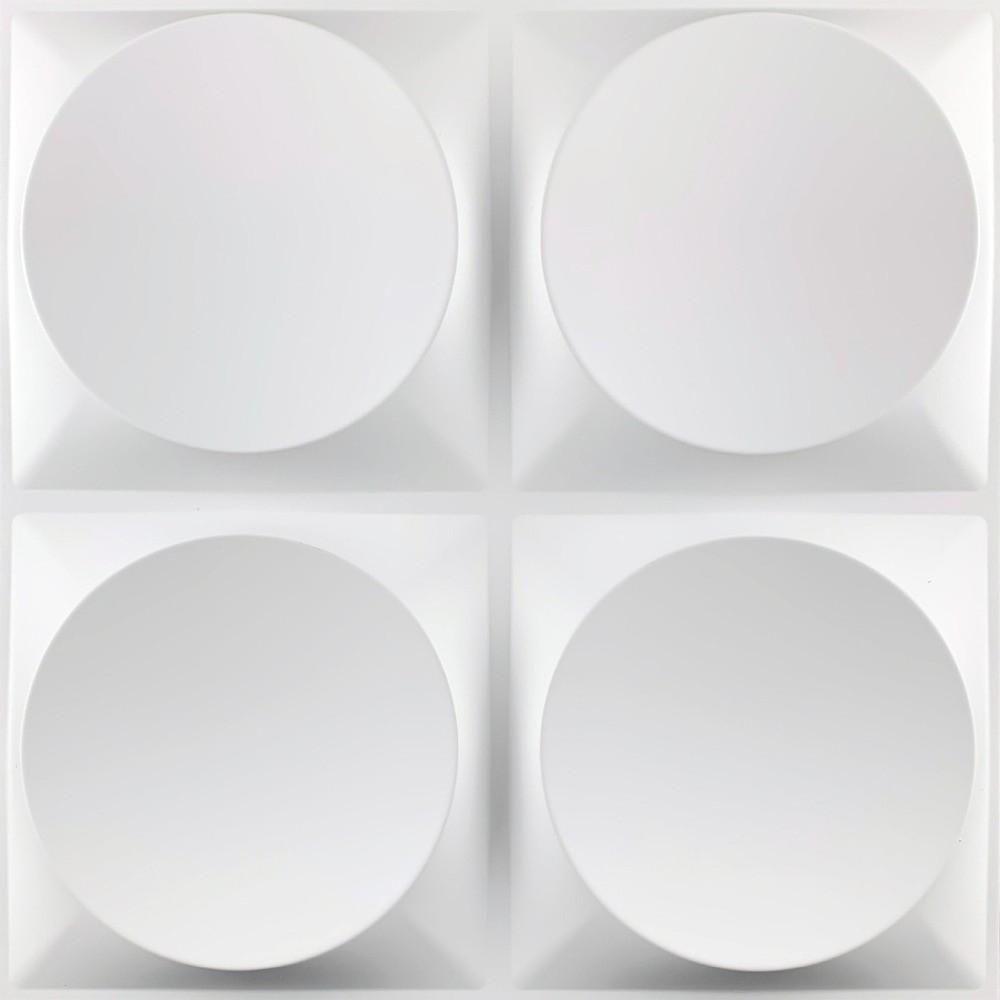 White Wall Sticker 3D PVC Wall Paper Removable Wall Panel Bathroom Kitchen