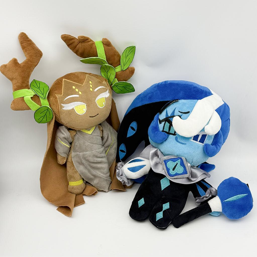 TreasuringU Shadow Milk Cookie Plush Toys Cookie Run Kingdom Plushie Anime Silent Salt Eternal Sugar Stuffed Pillow Dolls Gifts