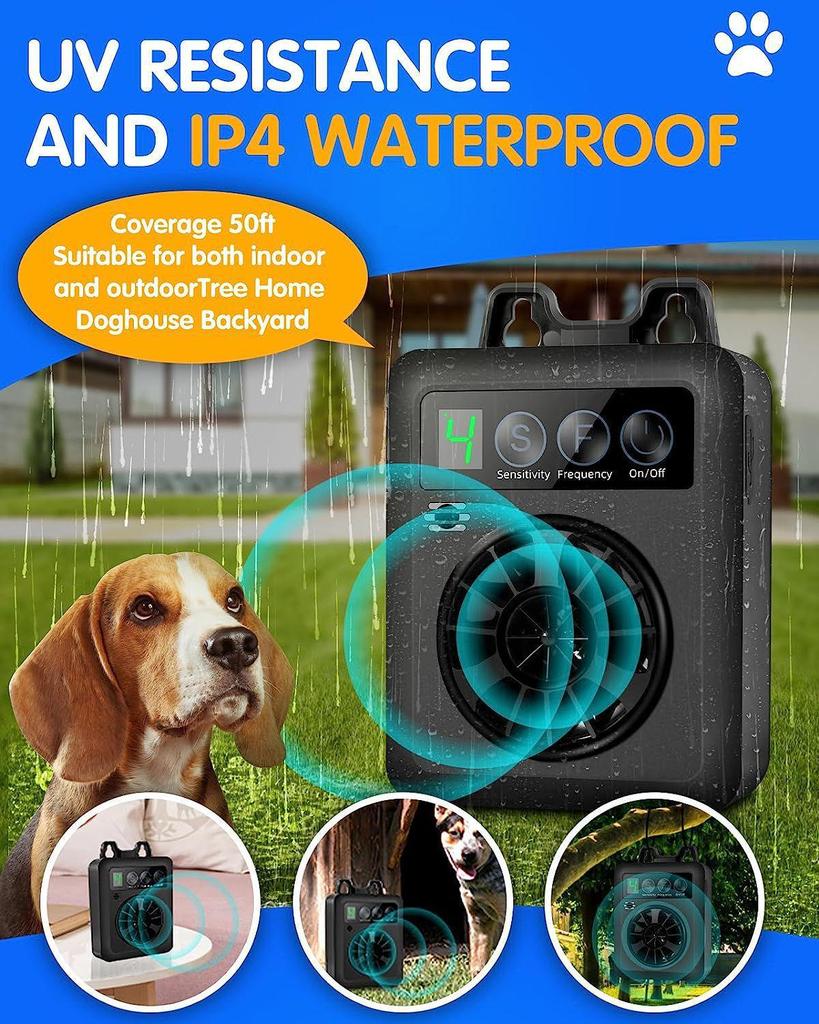 Digital Ultrasonic Dog Bark Stopper & Training Device – Anti-Bark Repellent