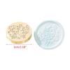 Floral Pattern Wax Seal Stamp Head for Valentine Card Wedding Invitation Envelope, Exquisite Pattern Wax Seal Stamp Head