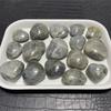 16pcs Natural Labradorite Crystal Heart Decoration Polished Moonstone Healing Rock Quartz Gift Reiki Feng Shui Spiritual Jewelry