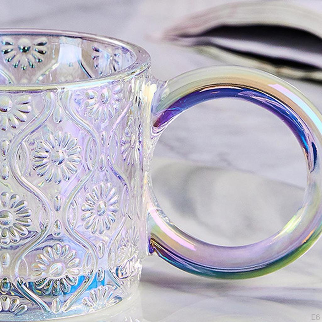 Elegantes Glasbecher-Set für den Morgen