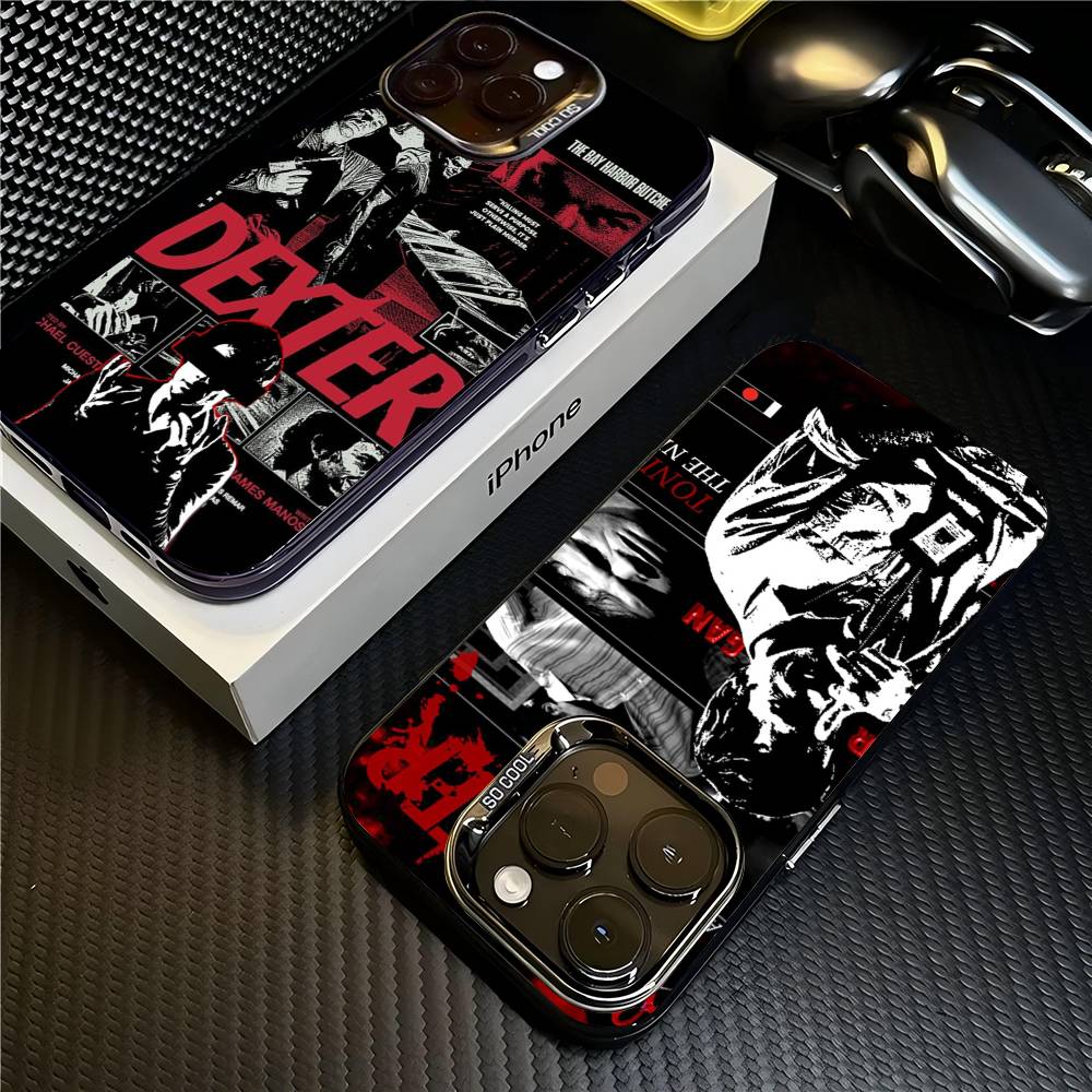 Dexter Morgan Phone Case For IPhone 17 16 15 14 13 12 11 Pro Max Plus Color Silver Cover