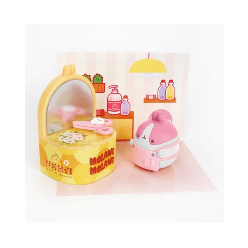 Molang Hair Salon Figure 8 Set Kids Toy