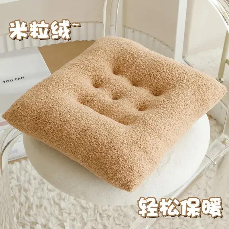 Plush square Cushion Soft Creative Pillow Chair Car Seat Cushions Decorative Tatami Sofa Back Cushion
