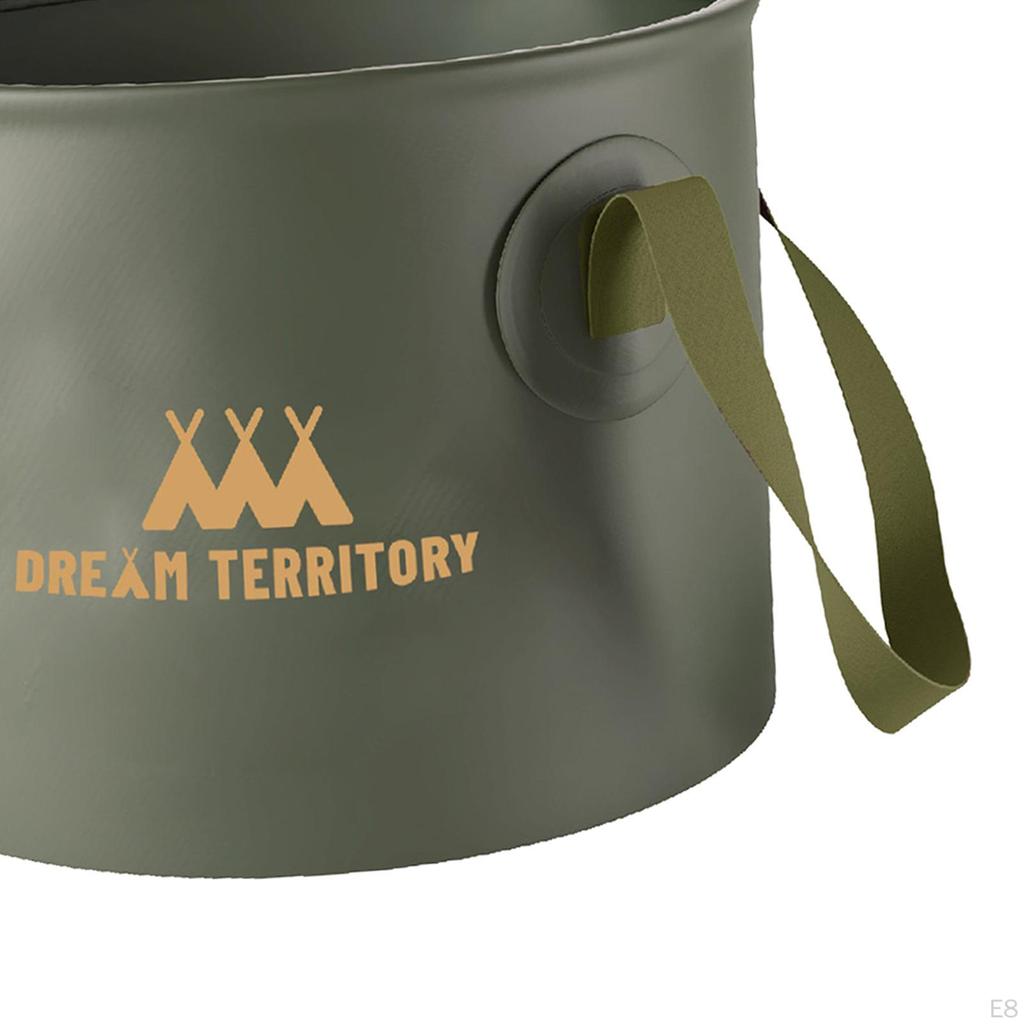 Collapsible Bucket Water Storage Washbasin Pail