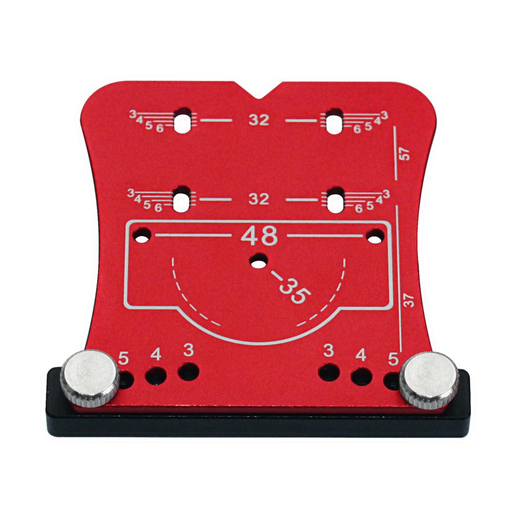 Deschizător Portabil pentru Găuri de Balamale pentru Prelucrarea Lemnului de 35 mm, Locator de Puncționare, Găurire de Înaltă Precizie și Montare, Cadru Limitator