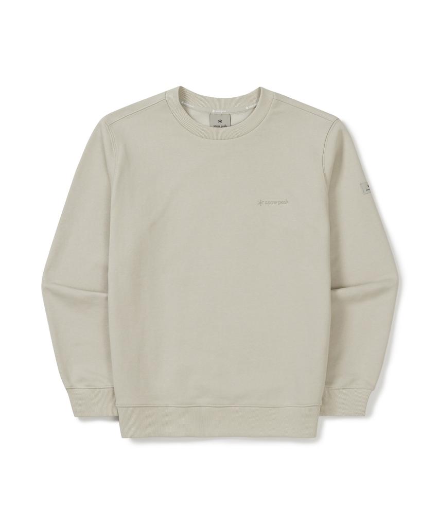 SNOWPEAK APPAREL Land Women'S Sweatshirt (S25Fwfht61) Light Beige