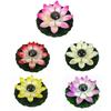 Lotus Solar Lotus Lamp Automatic Sensing Smart Switch Lotus Wishing Lamp  Garden