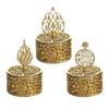 Creative Plastic Candy Box, Palace Banquet Wedding Candy Box, Electroplated Silver New European Plastic Storage Box