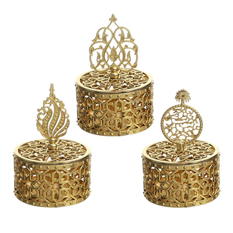 Creative Plastic Candy Box, Palace Banquet Wedding Candy Box, Electroplated Silver New European Plastic Storage Box