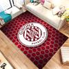 Girona FC (5) Rug Suitable For Living Rooms Bedrooms Computer Rooms Dining Areas And Placement Under Tables And Chairs Also An Ideal Choice For Office
