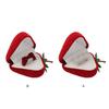 Adorable Strawberry Organizer Stylish Storage Case for Jewelry and Small Items Vintage Rings Holder for Jewelry Lovers