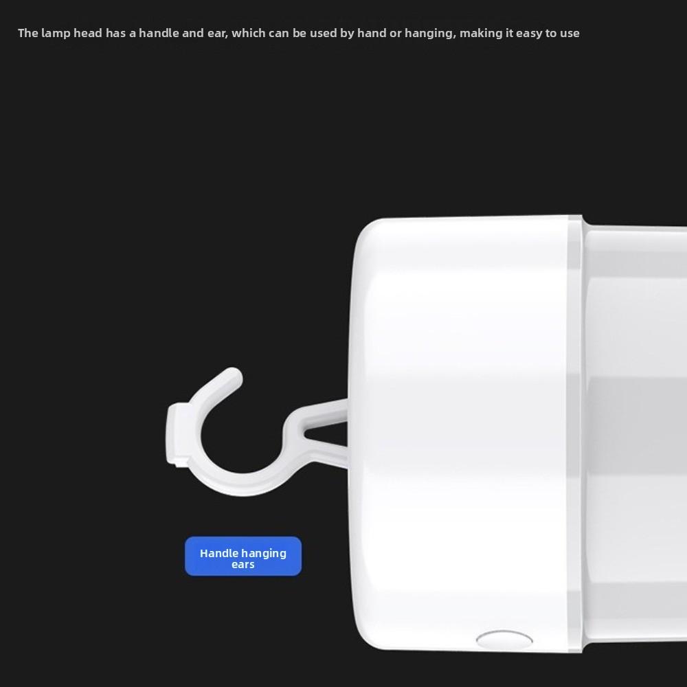 With Hook Tent Portable Lamp Hanging Emergency Light Portable Solar Camping Lantern  Working