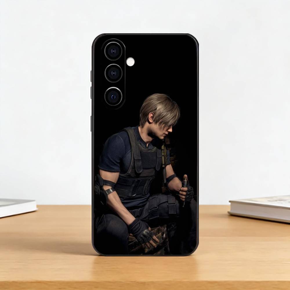 RER Ganme R-Resident Evil R-Requiem Phone Case Black Silicone Soft For Samsung Galaxy A73,A72,A71,A70,A53,A52,A51
