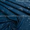 Sanrio Kuromi Glitter 2nd Grade Curtains Lace Set of 100cm Wide x 178cm Light-Blocking Heat-Insulating + Curtains, 4, Long, SS-11-208-21/SS-12-208-22