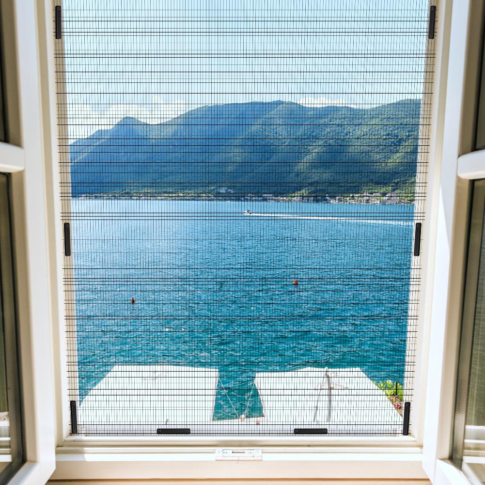 20-1pc Window Screen Magnetic Clip Strong Fixation Insect Protection Window Screens Buckle Rust-proof Household Accessories