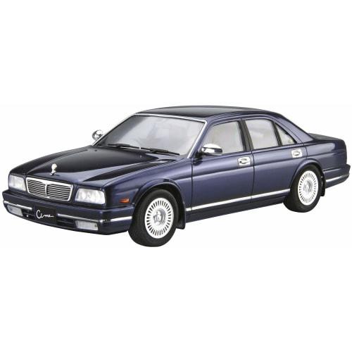 Aoshima Bunka Kyozai (AOSHIMA) 1/24 The Model Car Series No. 122 Nissan Y32 Cima Type III Limited L AV 1991 Plastic Model
